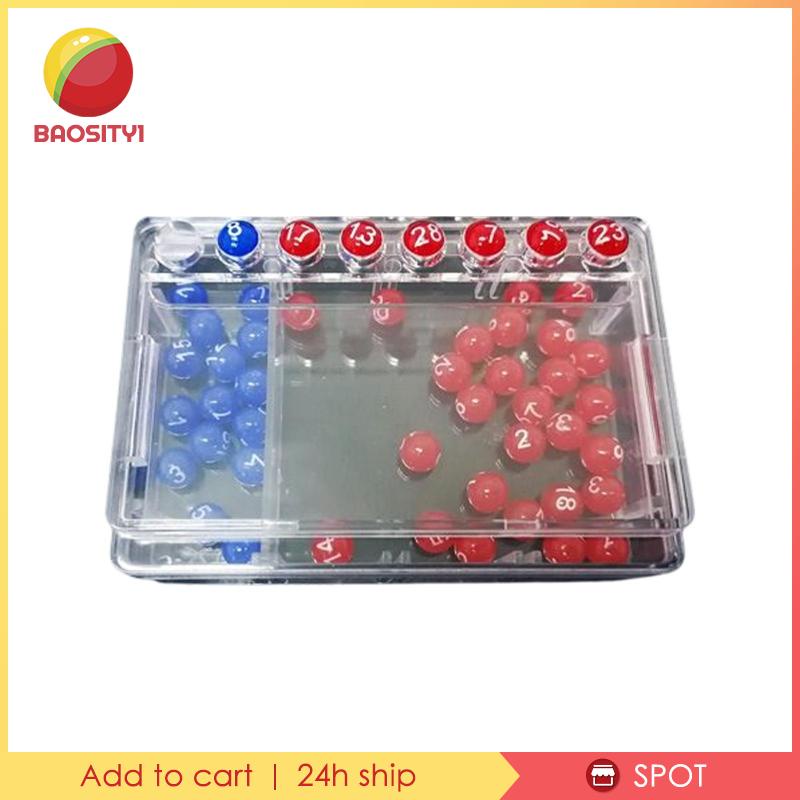 [Baosity1] Máy Xổ Số Đồ Chơi Mini Màu Đỏ Số 33
