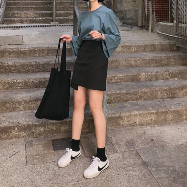 Chân Váy Ulzzang Chữ A Xinh Xắn | BigBuy360 - bigbuy360.vn