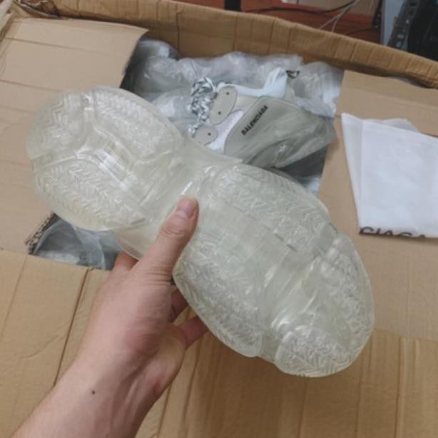 Giầy balenciaga trắng đế trong 1:1 ( full box + free ship ) Xịn Nhất 2020 ⛳ | BigBuy360 - bigbuy360.vn