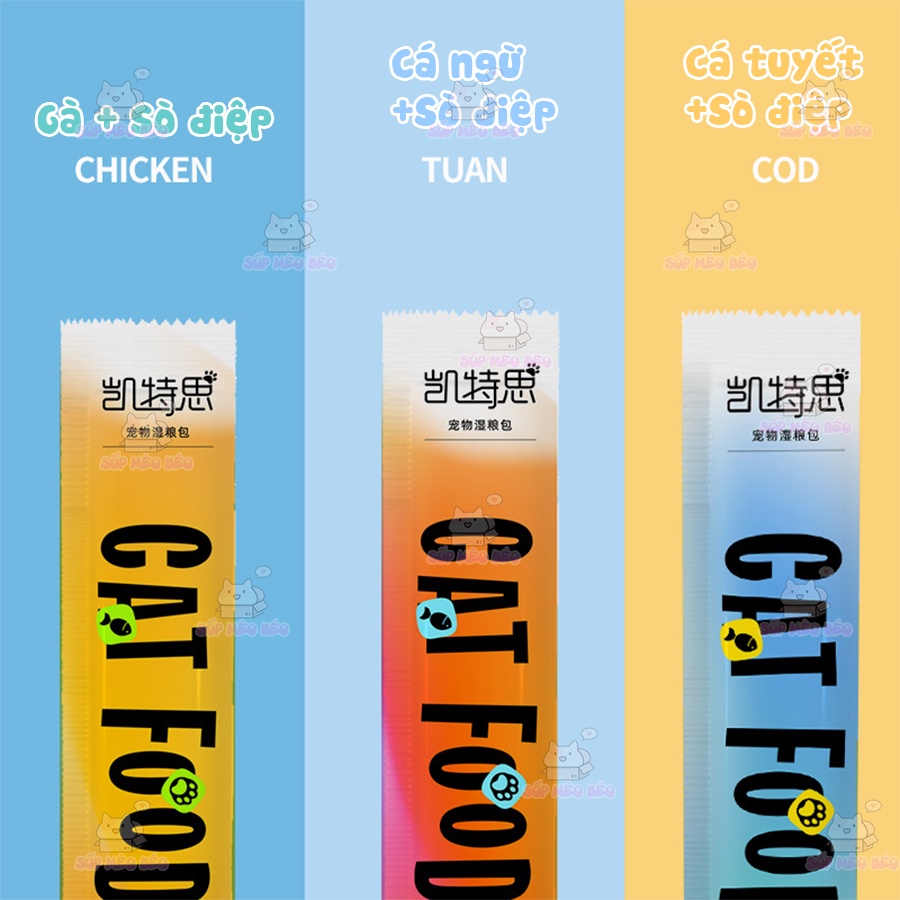 Gói 5 thanh soup 15gr*5 hãng Keith cao cấp