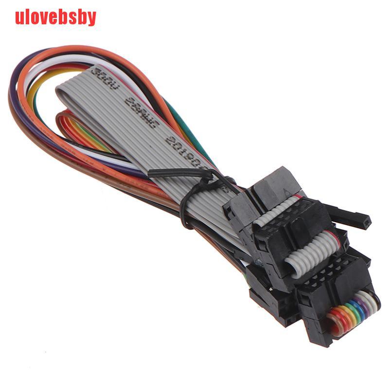 [ulovebsby]USB Isp download cable jtag spi programmer for lattice fpga cpld board