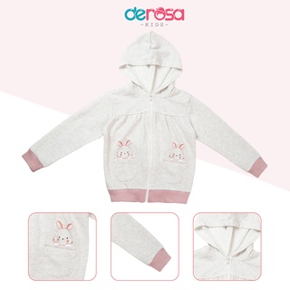 Áo khoác bé trai và bé gái kiếu dáng hoodie cho bé derosa kids 1- 4 tuổi - ảnh sản phẩm 3