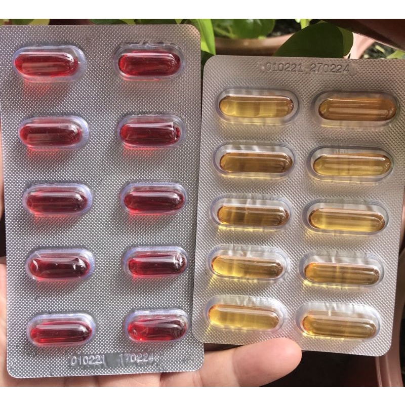 Vỉ 10 viên) vitaminE