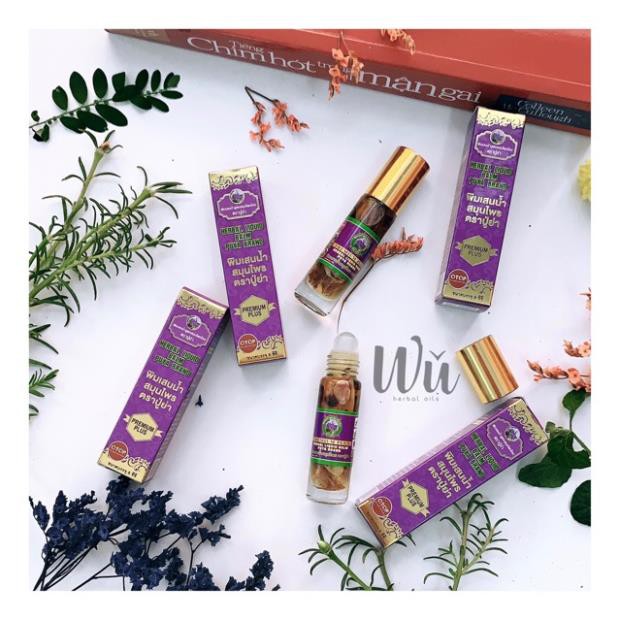 Dầu Gió 19 Loại Thảo Dược Thái Lan 8ml (Herbal Liquid Balm Puya Brand) - Chính hãng chuyên Sỉ và Lẻ