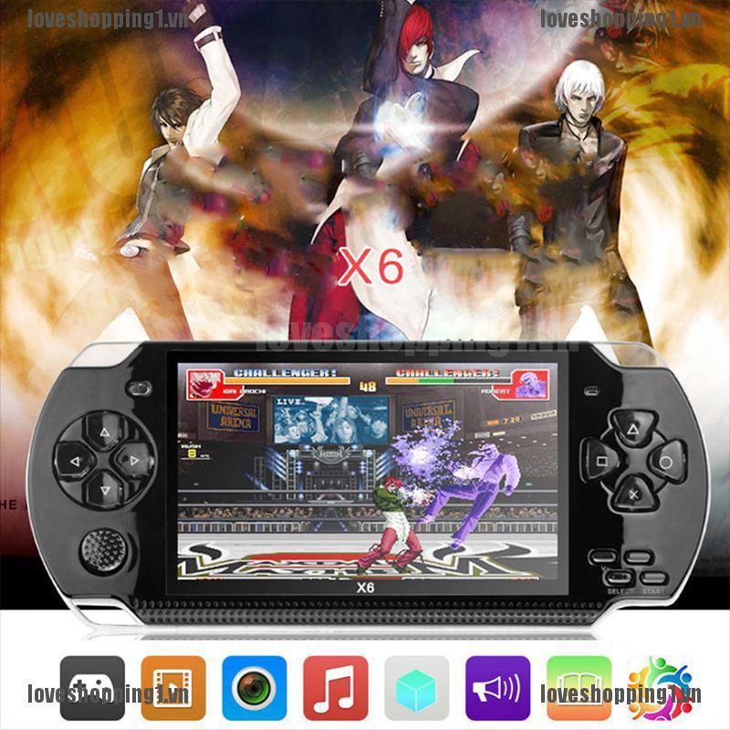 Máy chơi game cầm tay 10000 game Losvon X6 8g 32 Bit 4.3" Psp