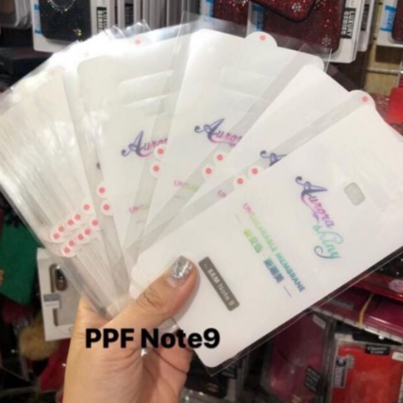 Miếng dán Film PPF mặt lưng cho galaxy note 9