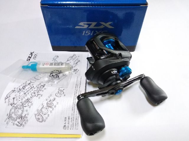 Máy Câu Cá Shimano SLX 151XG - Máy Ngang - Tay Trái