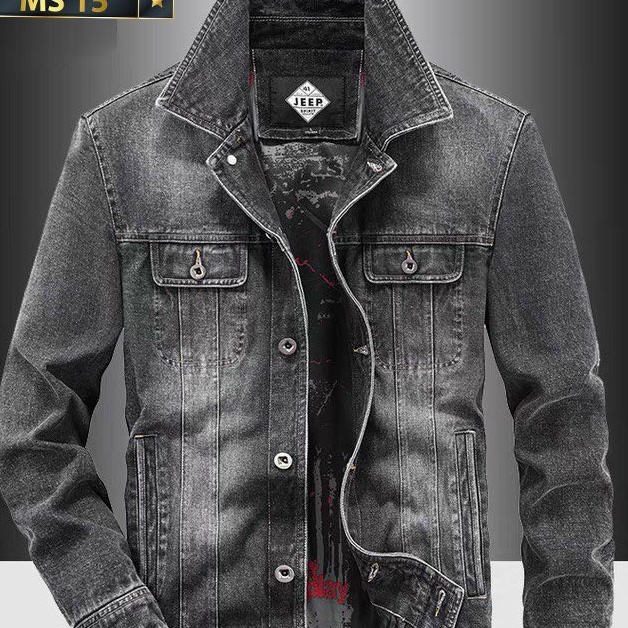 [HOT TREND] ÁO KHOÁC KAKI JEAN NAM ĐẸP THỜI TRANG MỚI NHẤT 2022 MẪU MỚI KA015