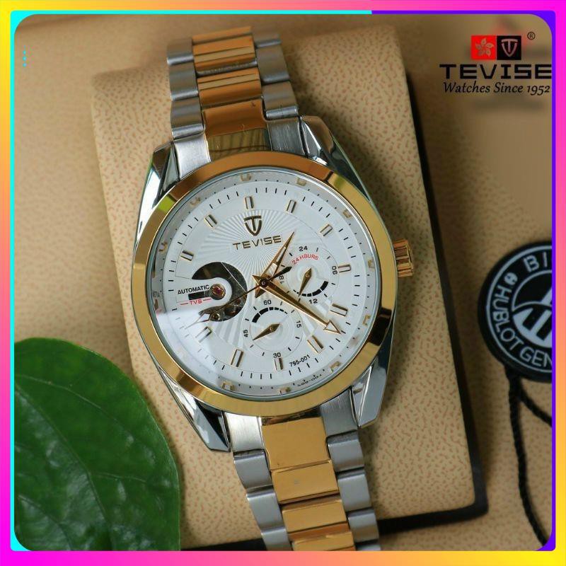 Đồng hồ cơ nam Tevise cơ lộ máy giá sinh viên, máy chạy cơ tự động cực chất, đẳng cấp [ Đồng Hồ Cơ ] | BigBuy360 - bigbuy360.vn