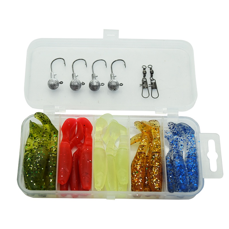 Mồi mềm câu LURE (25con - 55mm)_ - Chuyên săn lóc ...