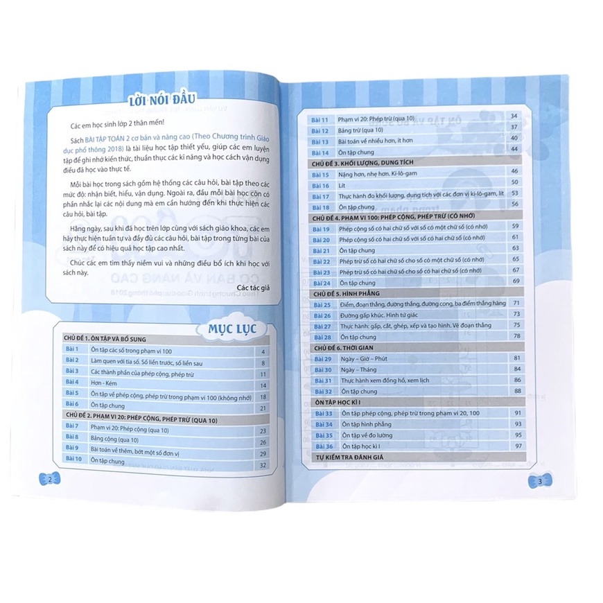 Sách - Bài tập Toán cơ bản và nâng cao lớp 2 tập 1.