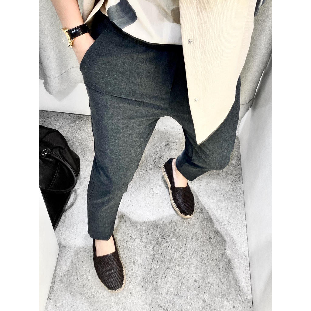 Quần Vải Cạp Thun Trơn