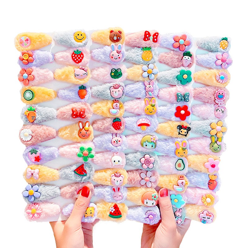 Set 5 Kẹp Tóc Xinh Xắn Dành Cho Bé Gái