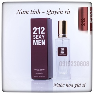 Nước hoa nam chính hãng 212 sexy men mini 20ml