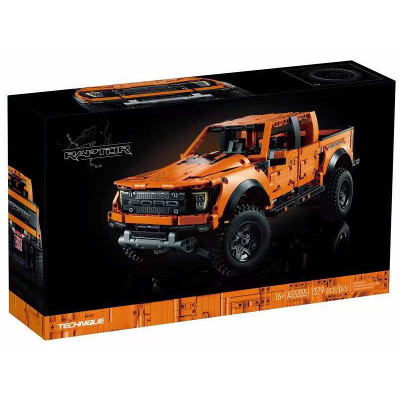 Đồ chơi Lắp ráp mô hình Technic RAPTOR 55355 Ford Raptors F-150 Pickup Truck Racing Car MOC 42126