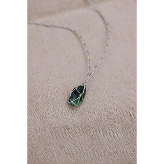 Vòng Macrame Green Fluorite / đá phong thuỷ