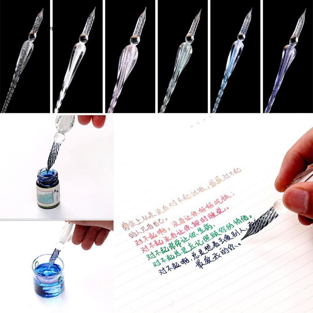 Bút mực thủy tinh thiết kế độc đáo sáng tạo