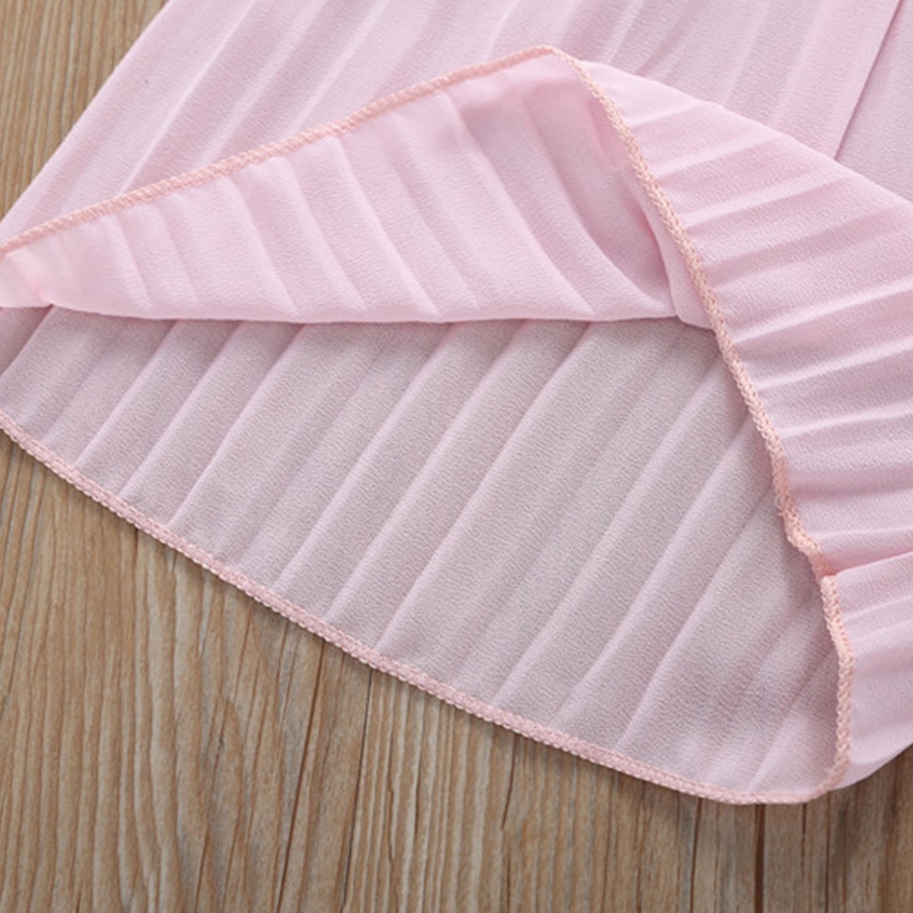 Set Áo Thun Ngắn Tay + Quần Ống Rộng Chất Liệu Cotton Thoáng Khí Cao Cấp Thời Trang Dành Cho Bé Gái