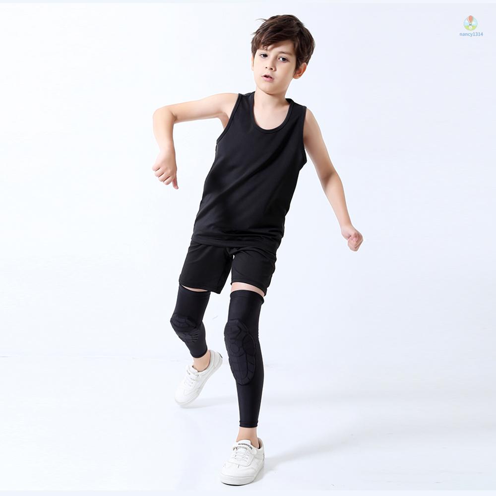 Ống Bảo Vệ Đầu Gối Chống Trượt Khi Chơi Bóng Rổ / Trượt / Bóng Chuyền Dành Cho Trẻ Em