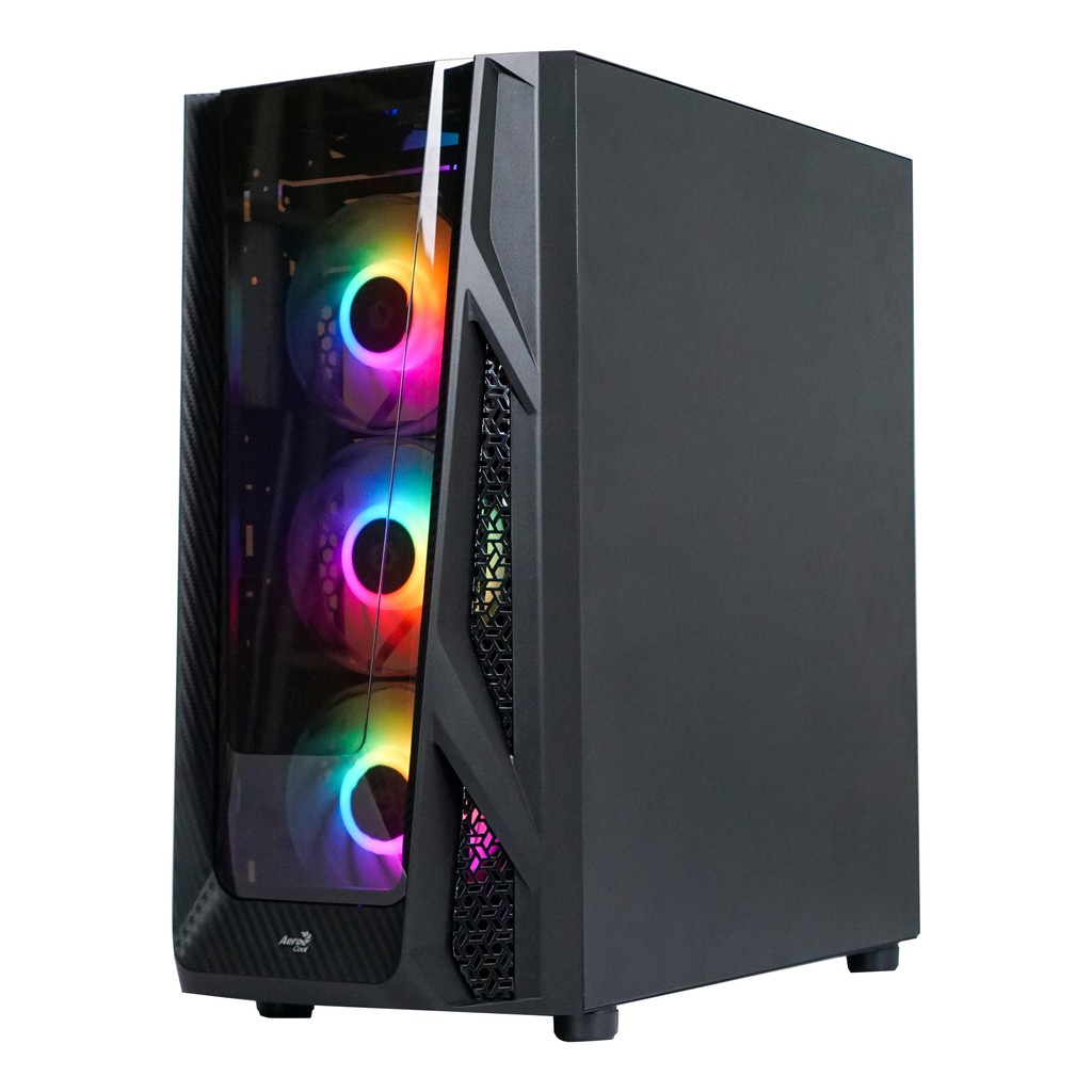 Case máy tính Aerocool night hawk - kính cường lực