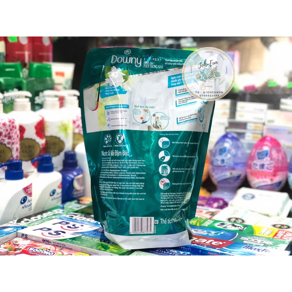 NƯỚC XẢ VẢI DOWNY PHƠI TRONG NHÀ 2,3L