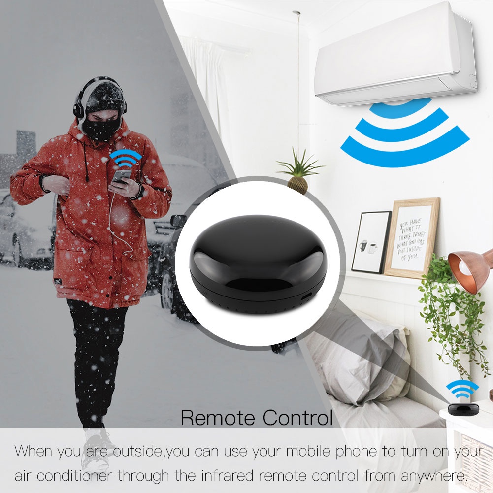 Điều Khiển Từ Xa Hồng Ngoại WiFi Thông Dụng Cho Alexa Google Home