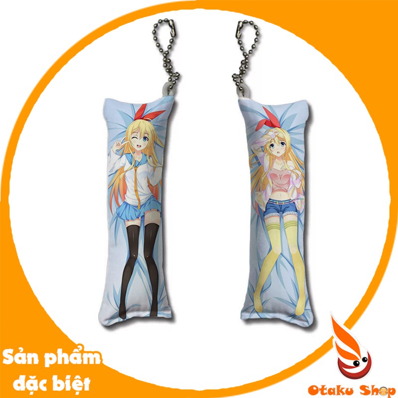 Móc khóa gối in hình Anime Nisekoi - Chitoge - Marika - Otaku shop