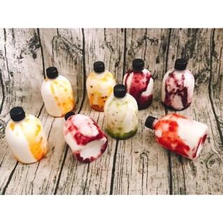 20 chai nhựa tròn lùn 500ml