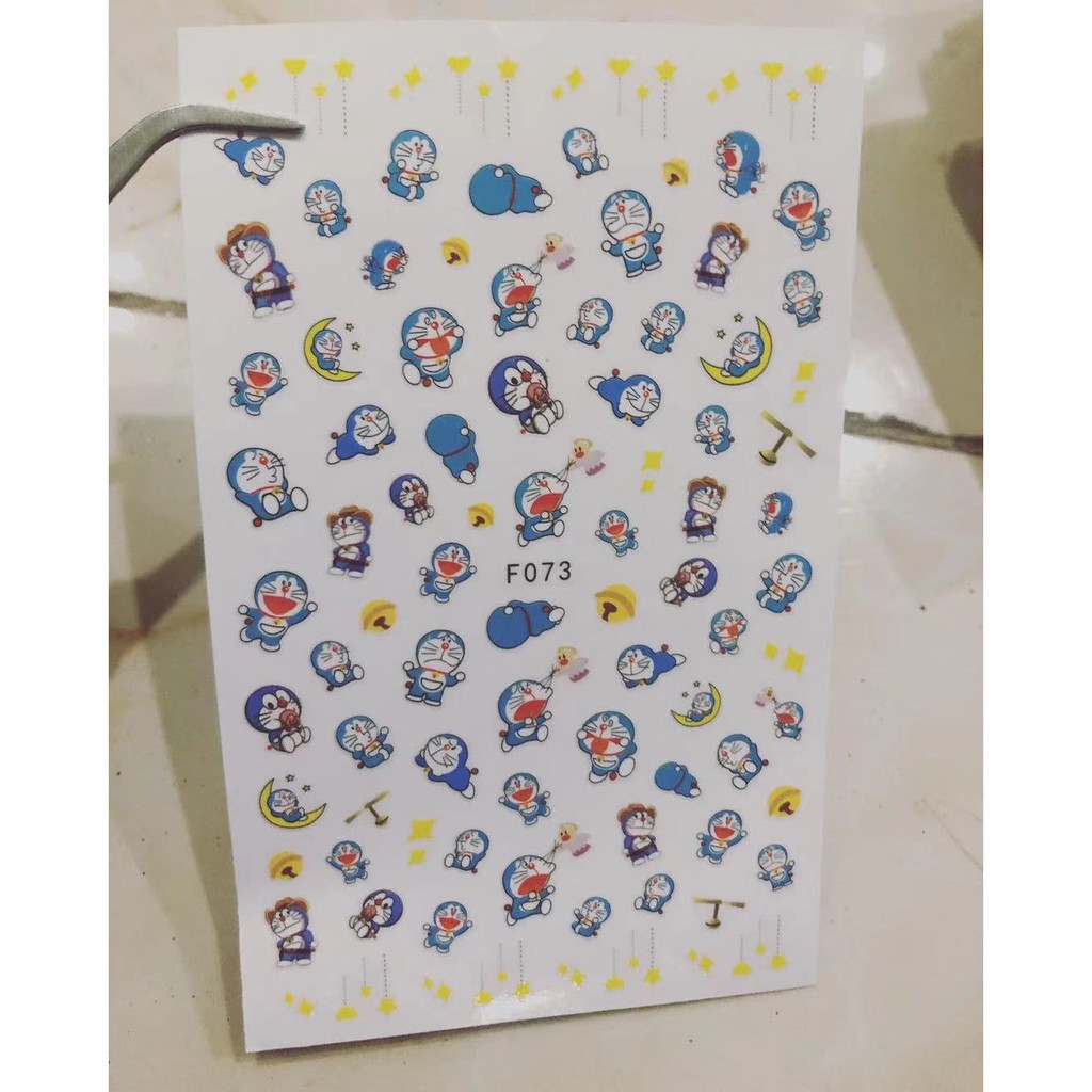 Sticker mã mới hình doremon
