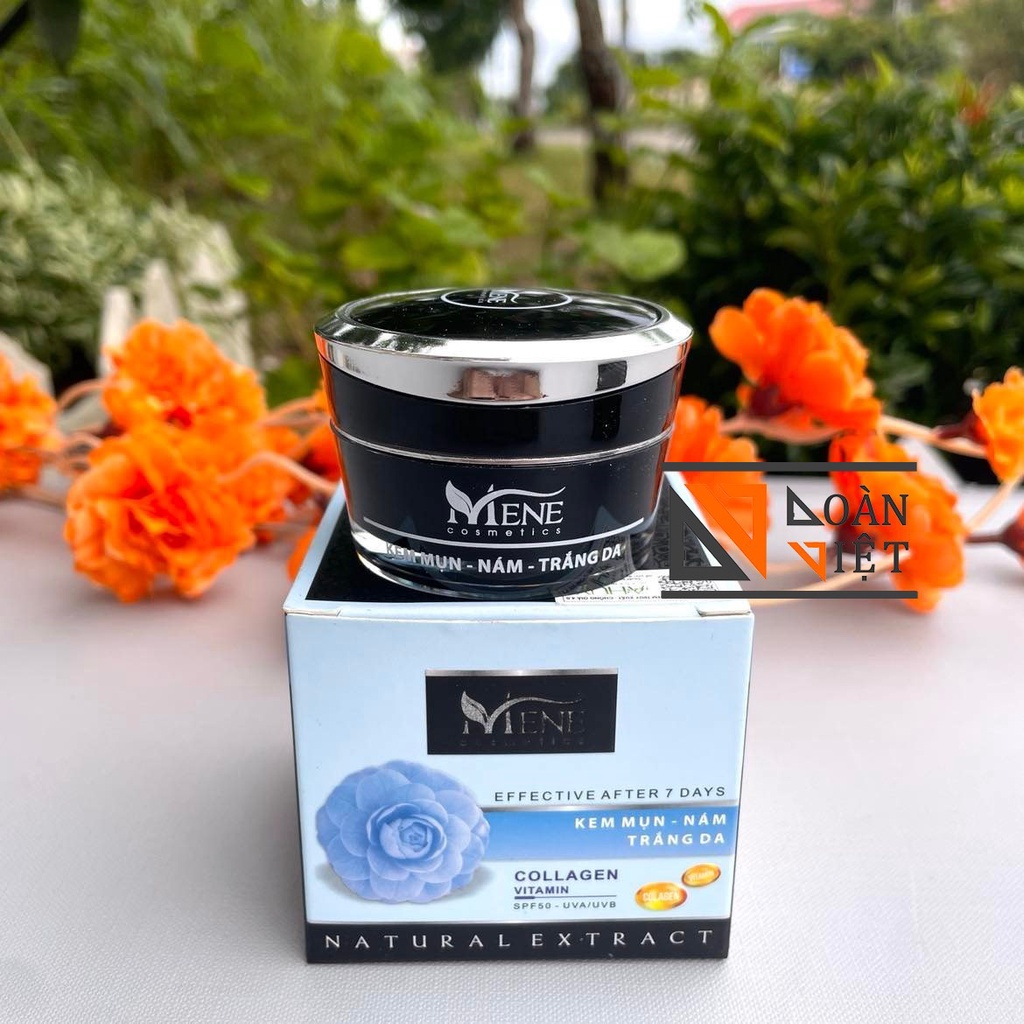 Kem FACE Mene - Nám, tàn nhang đồi mồi, Mun thâm , Tái tạo dưỡng trắng da chống nắng - Hàng Công ty có tem chống giả