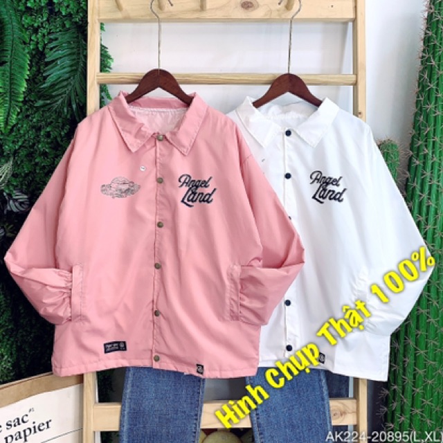 Áo Khoác Gió Nam Nữ Dù 2 Lớp Cao Cấp Chất Siêu Đẹp Bomber Jackets Gió Nam Nữ ANGELLAND - AK2224