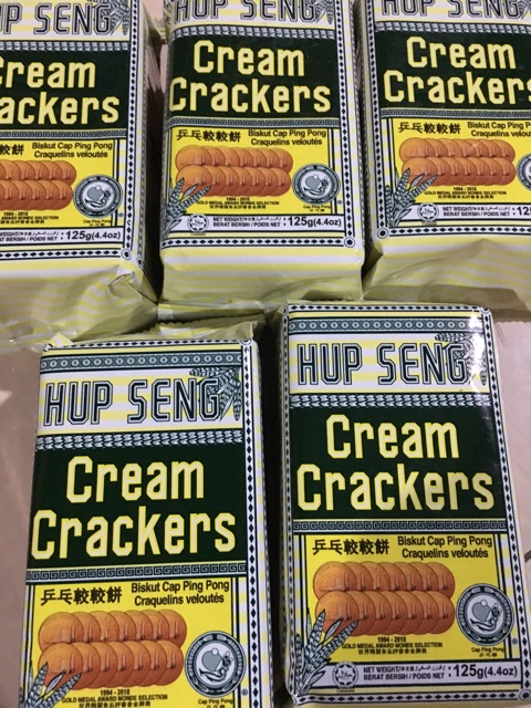 Bánh quy Cream Cracker lạt- có đường