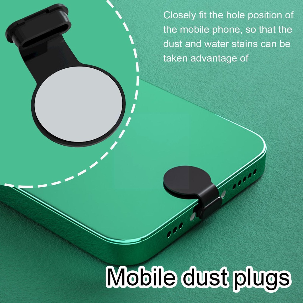 Ốp Điện Thoại Silicone Chống Bụi Cho IPhone Type-C