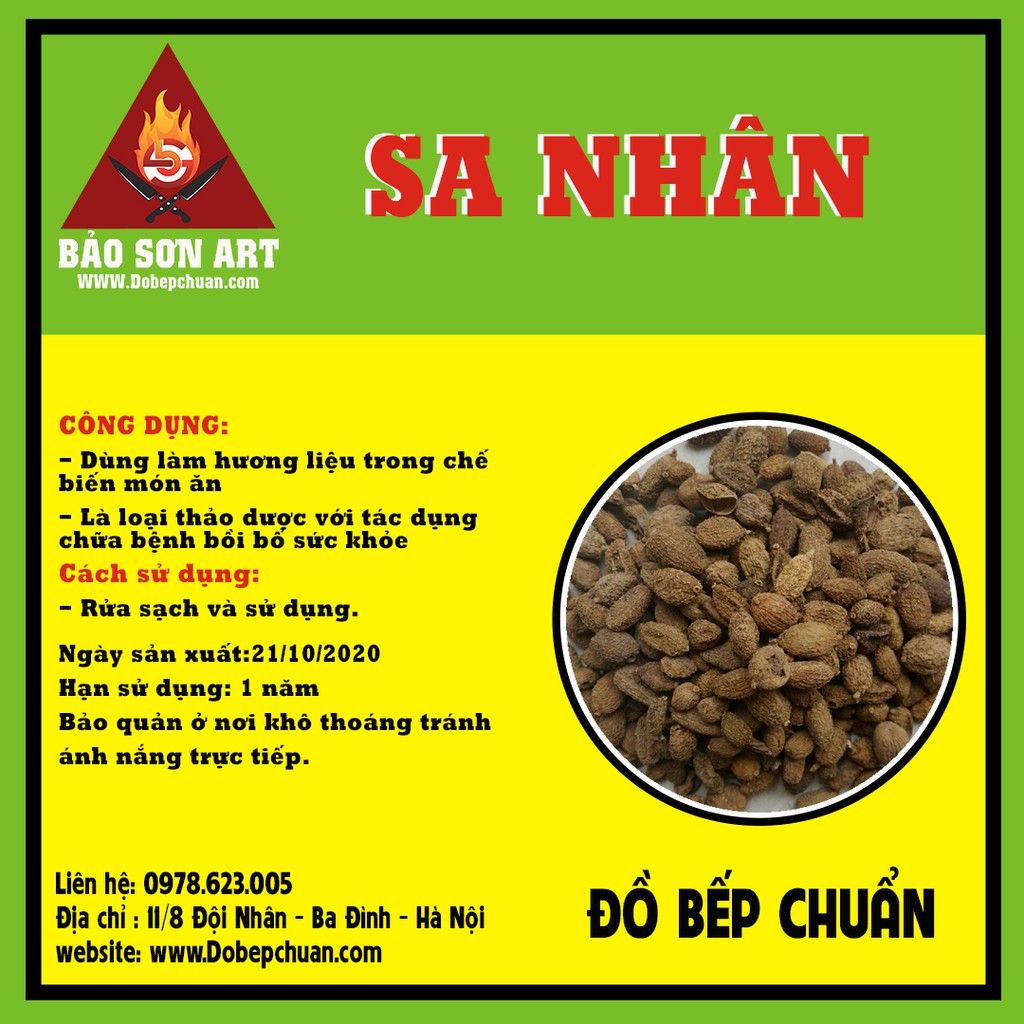 SAN NHÂN - HƯƠNG LIỆU NẤU ĂN