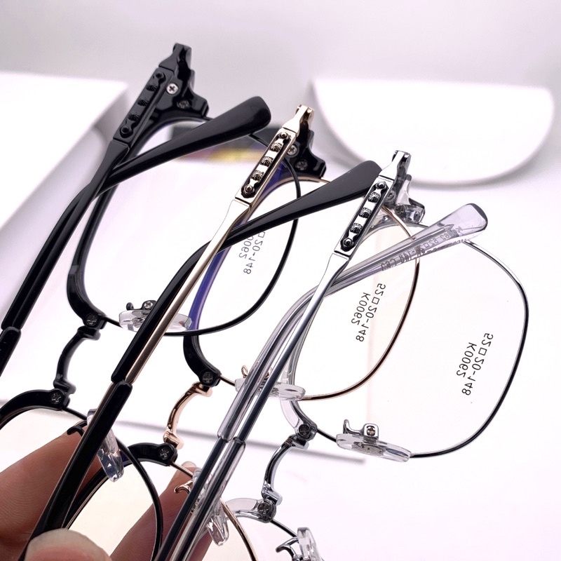 Gọng kính Chrome Hearts sang trọng cực chất K0062