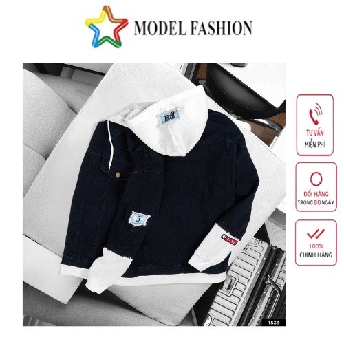 Áo khoác jean nam Model fashion thời trang cao cấp AKJ005