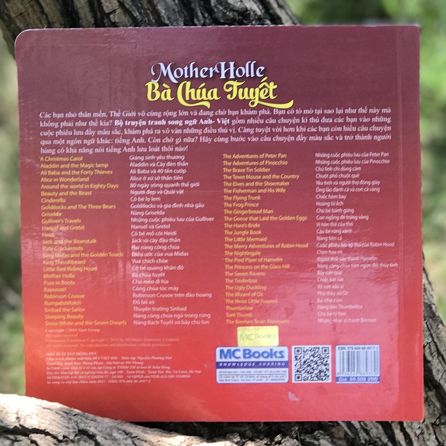 Sách - Truyện Song Ngữ Anh - Việt: Mother Holle - Bà Chúa Tuyết | BigBuy360 - bigbuy360.vn