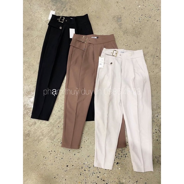 [Sale 50%] Quần Tây đai nắp túi hót