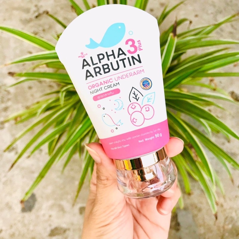 Kem Dưỡng Trắng Mờ Thâm Nách Alpha Arbutin Organic 50ml