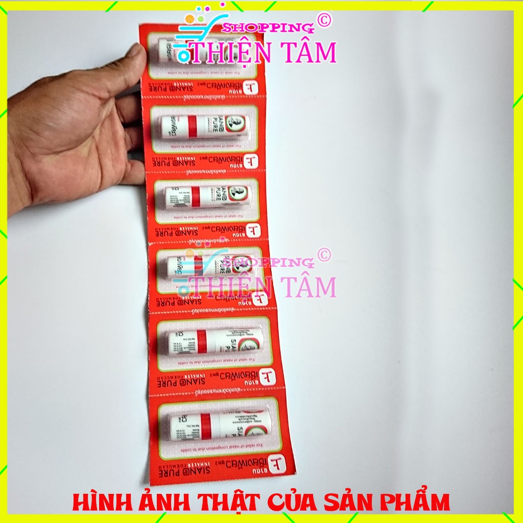 Ống Hít thông mũi Siang Pure Inhaler Nội Địa Thái Lan