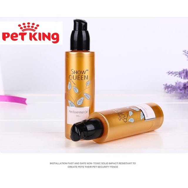 Tinh Dầu Dưỡng Lông Show Queen 100ml dành cho Thú Cưng