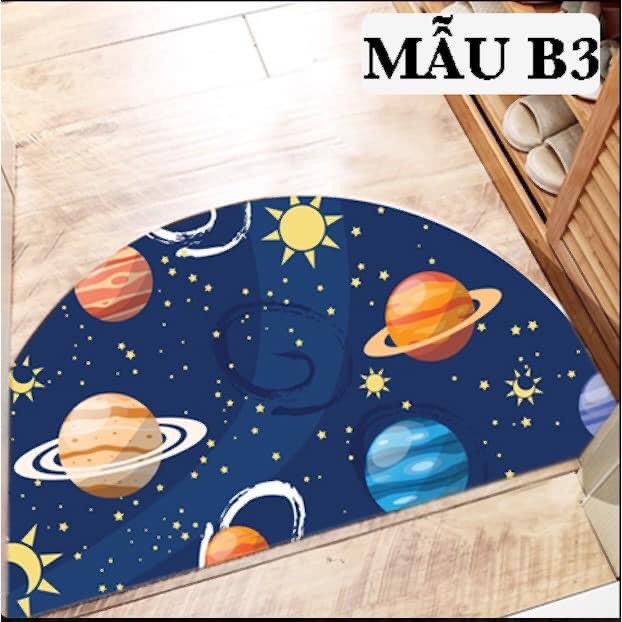 Thảm lau chân cao cấp nhà tắm, phòng khách size to 40x60cm