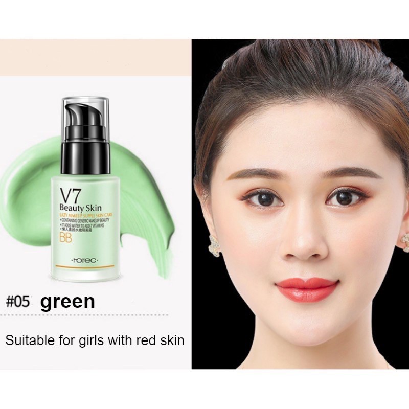 [BIOAQUA]kem nền bb cream che khuyết điểm và làm sáng da v7