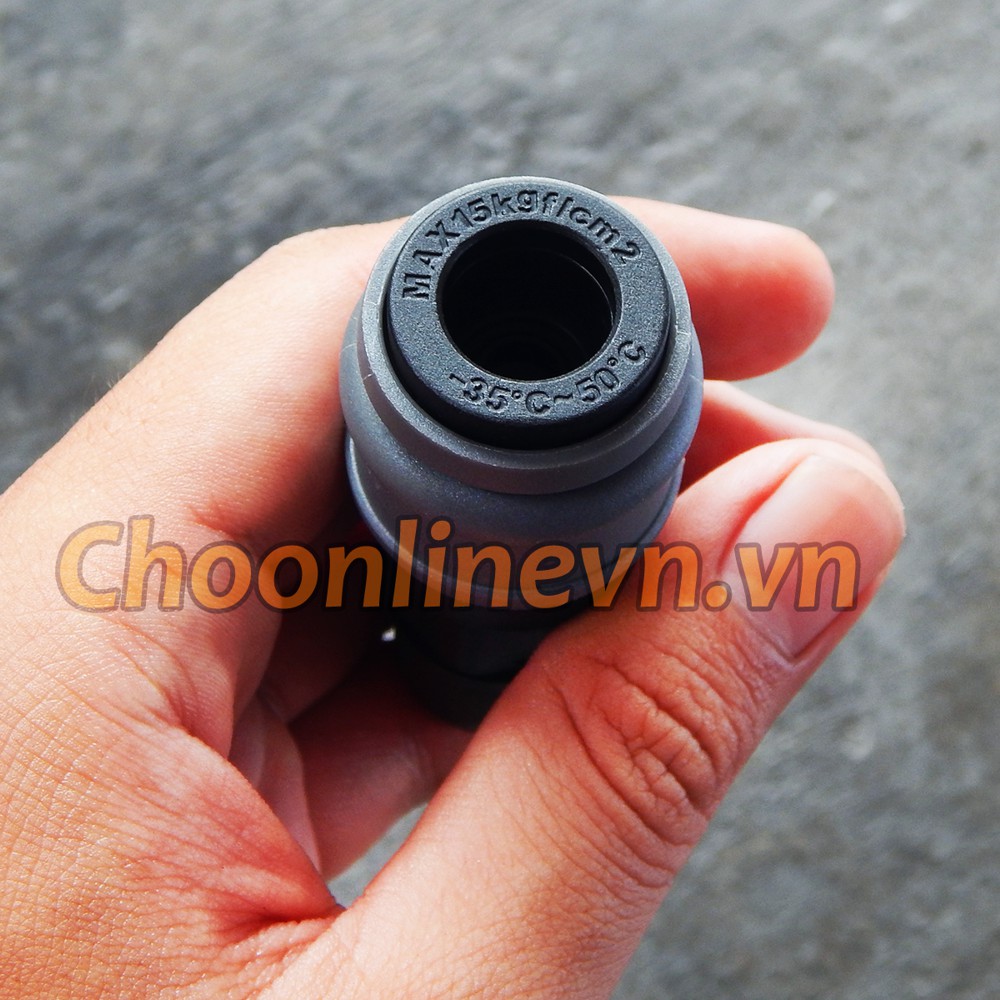 Bộ khớp nối nhanh khí nén bằng nhựa dùng cho ống 8mm