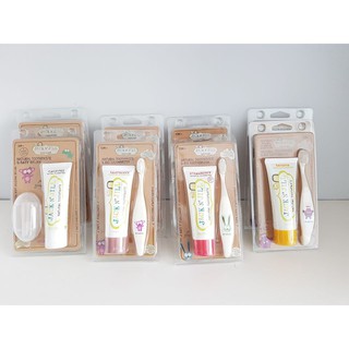 Set bàn chải và kem đánh răng Jack N' Jill ORGANIC hữu cơ dành cho bé