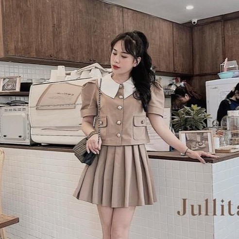 Set đồ nữ cá tính, set váy bộ đi chơi sang chảnh mùa hè đẹp 8A00113