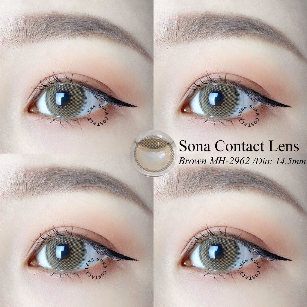 [XẢ HÀNG-6] LENS CẬN LỆCH &lt;kính áp tròng Sona Contact Lens&gt;