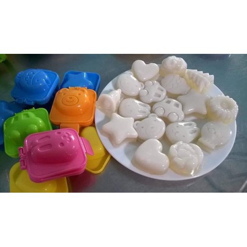 Khuôn làm cơm, làm bánh, làm thạch nhiều mẫu hoạt hình cực kute cho mẹ tạo hình bữa ăn cho bé