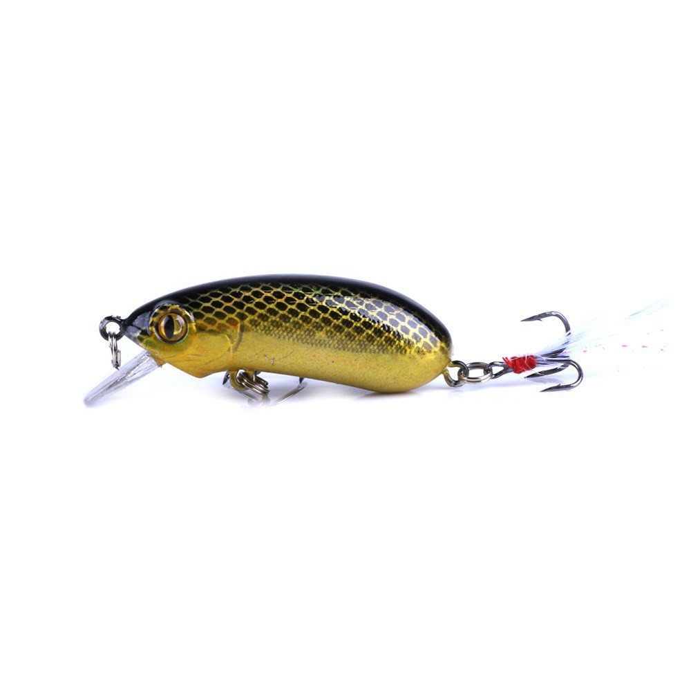 Mồi giả CC60 6cm/10gr Siêu Nhạy chuyên câu Cá Chim,Trê , Nheo , Sộp