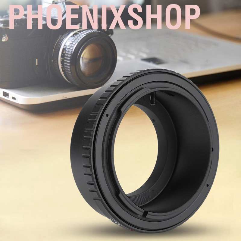 Phoenixshop Metal Manual Focus Lens Adapter Ring for Canon FD to Fit Fuji FX Mount Camera